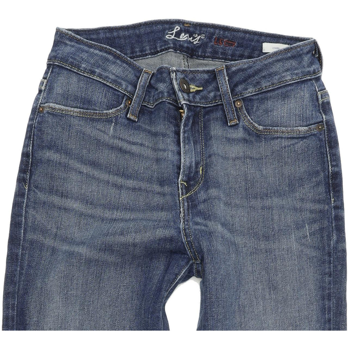 Levi's Leggings Women Blue Skinny Slim Stretch Jeans W25 L30