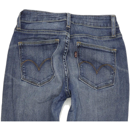Levi's Leggings Women Blue Skinny Slim Stretch Jeans W25 L30