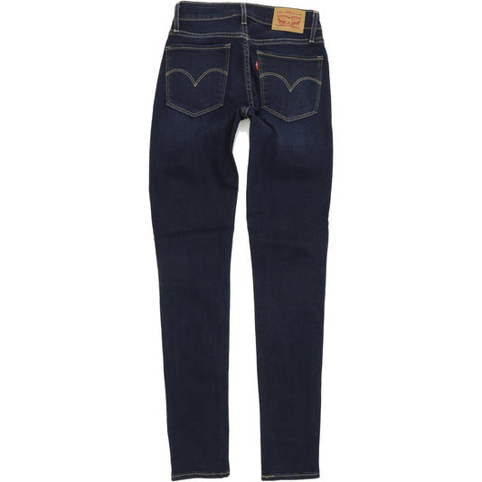 Levi's 711 Women Blue Skinny Slim Stretch Jeans W24 L32