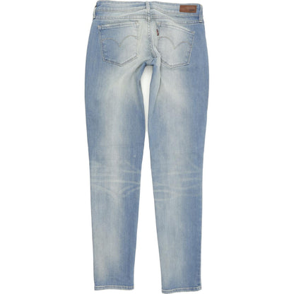 Levi's Demi Curve Women Blue Straight Regular Stretch Jeans W26 L32