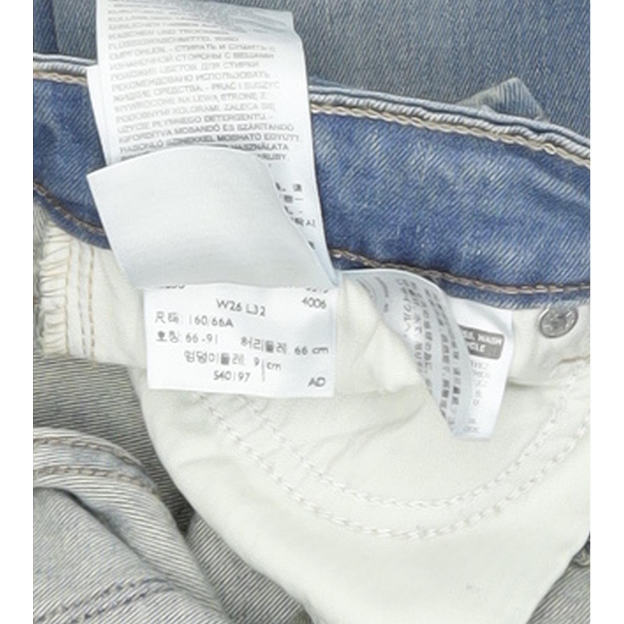 Levi's Demi Curve Women Blue Straight Regular Stretch Jeans W26 L32