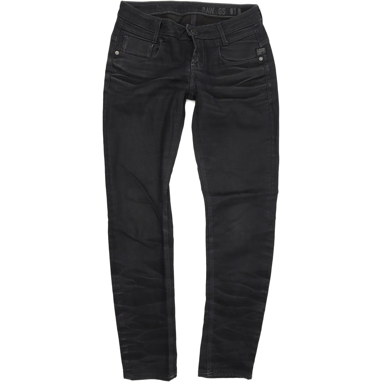 G-Star Radar Women Blue Skinny Slim Stretch Jeans W26 L30