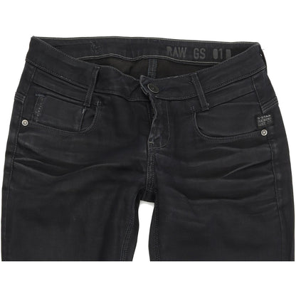 G-Star Radar Women Blue Skinny Slim Stretch Jeans W26 L30