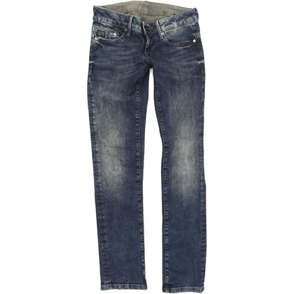 G-Star Midge Women Blue Straight Regular Stretch Jeans W25 L32