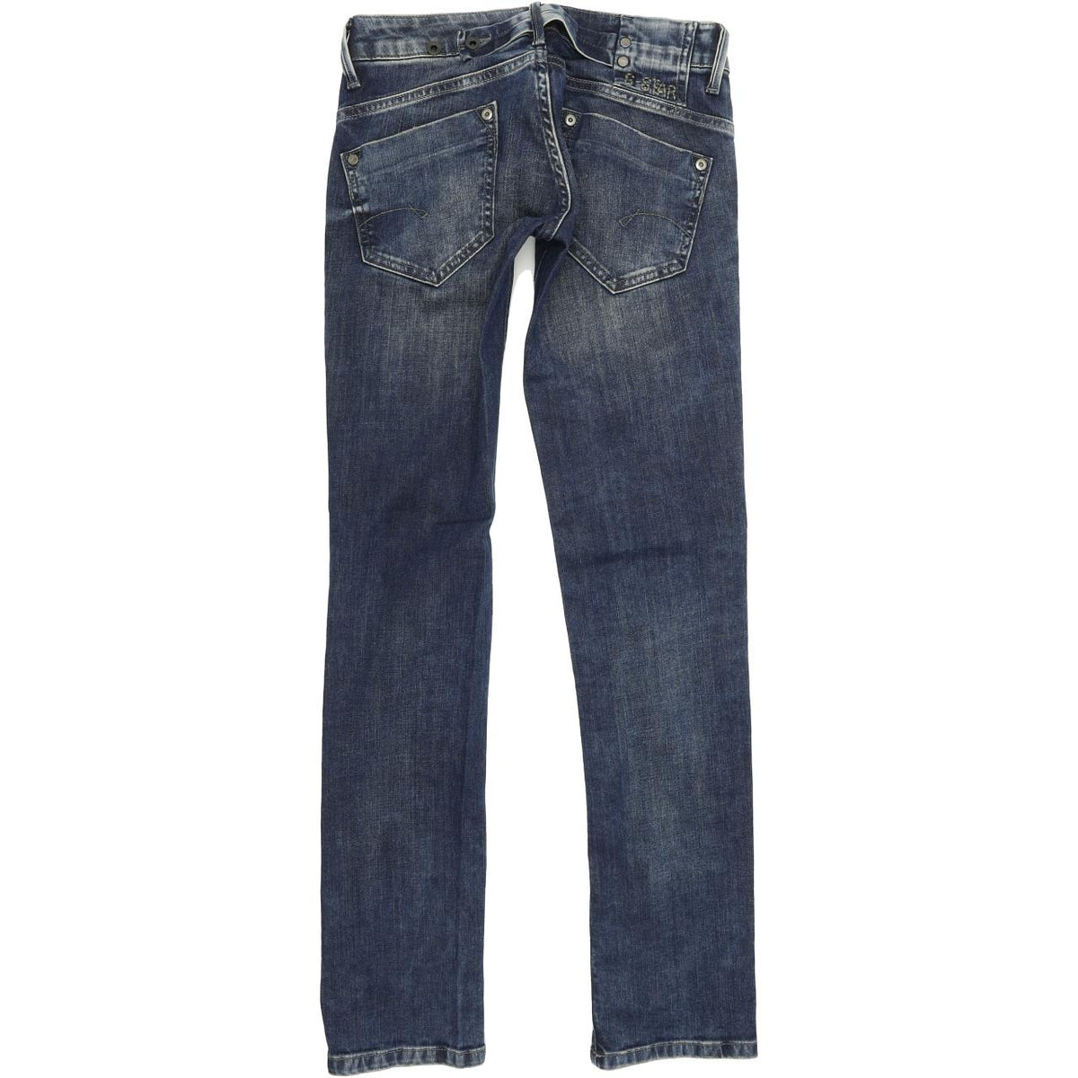 G-Star Midge Women Blue Straight Regular Stretch Jeans W25 L32