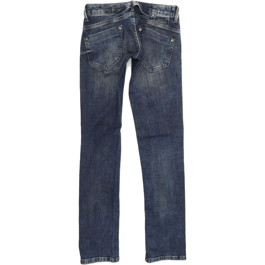 G-Star Midge Women Blue Straight Regular Stretch Jeans W25 L32