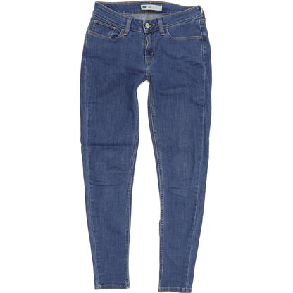 Levi's Women Blue Skinny Slim Stretch Jeans W28 L30