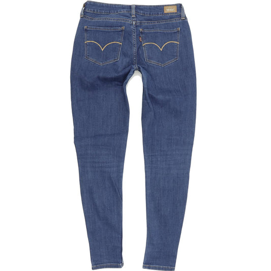 Levi's Women Blue Skinny Slim Stretch Jeans W28 L30