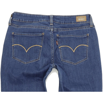 Levi's Women Blue Skinny Slim Stretch Jeans W28 L30