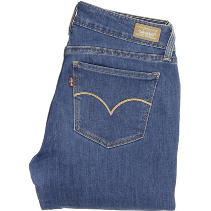Levi's Women Blue Skinny Slim Stretch Jeans W28 L30