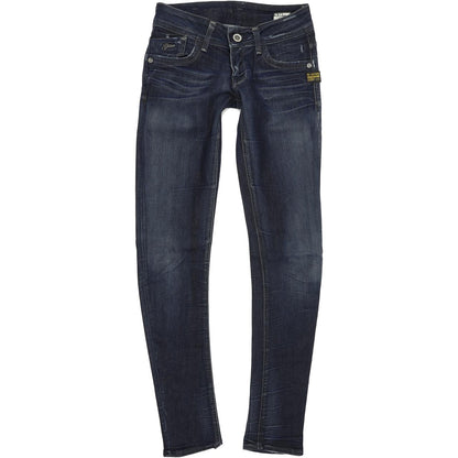 G-Star Women Blue Tapered Slim Stretch Jeans W26 L32