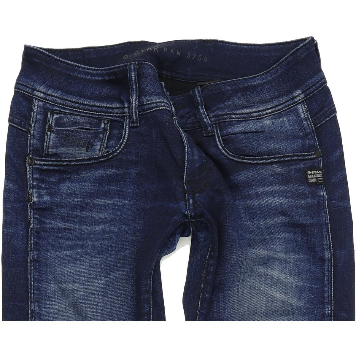 G-Star Women Blue Skinny Slim Stretch Jeans W28 L32