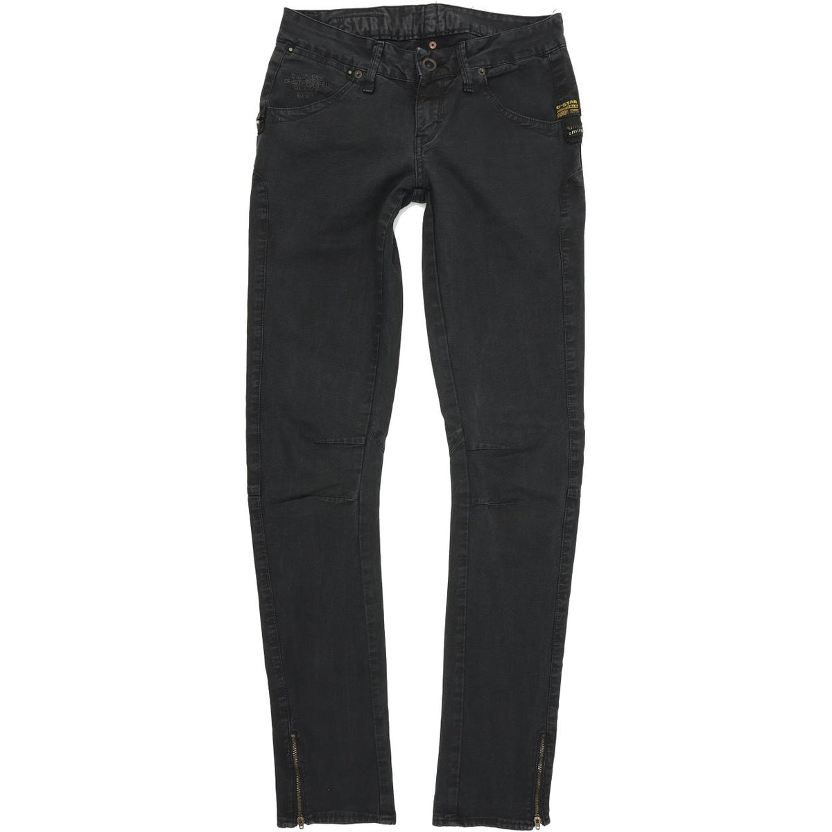 G-Star Jack Women Black Skinny Slim Stretch Jeans W28 L32