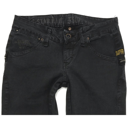 G-Star Jack Women Black Skinny Slim Stretch Jeans W28 L32