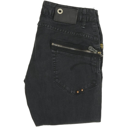 G-Star Jack Women Black Skinny Slim Stretch Jeans W28 L32