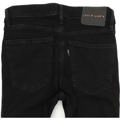 Levi's Line 8 Women Black Skinny Slim Stretch Jeans W27 L30