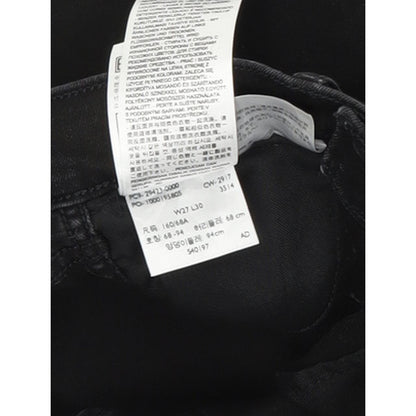 Levi's Line 8 Women Black Skinny Slim Stretch Jeans W27 L30