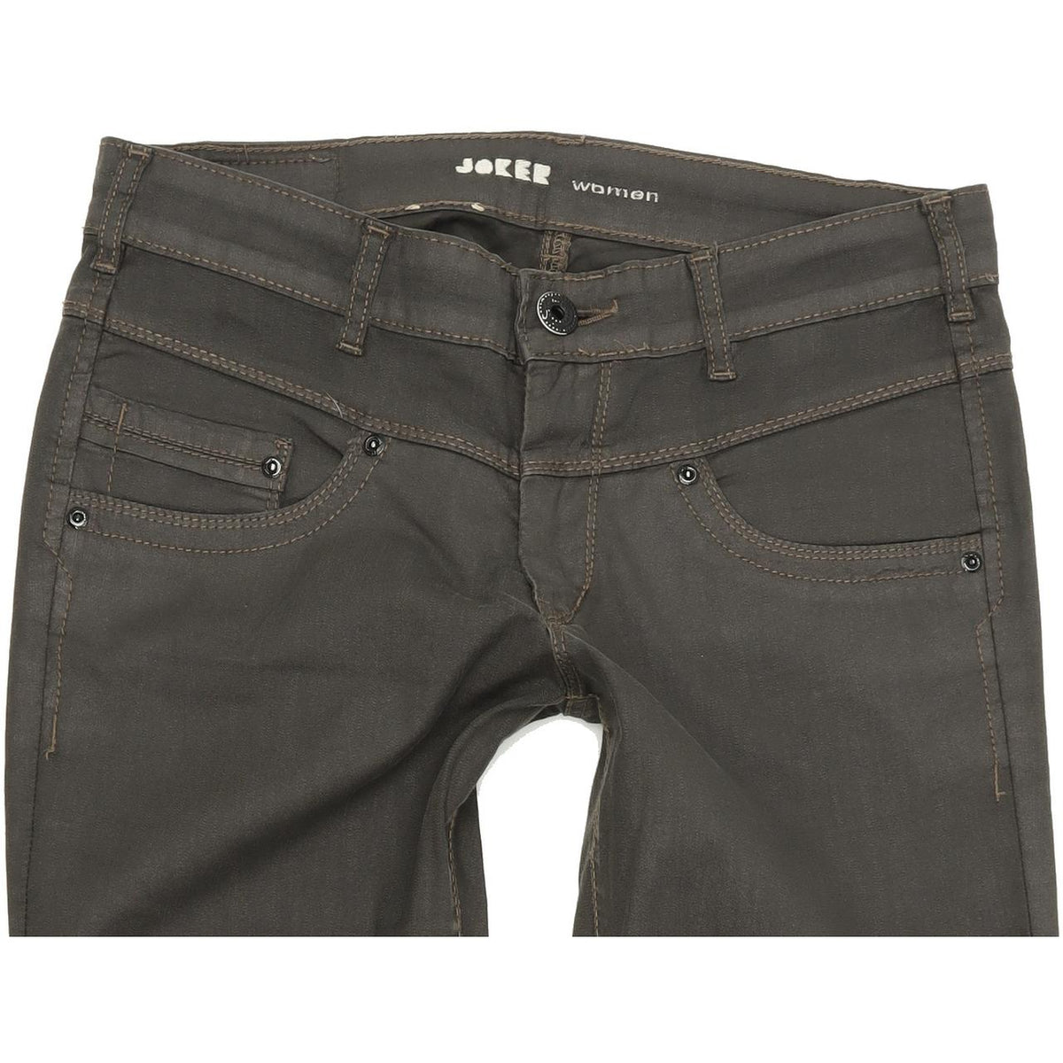 Pioneer Women Brown Straight Slim Stretch Jeans W29 L28