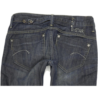 G-Star Women Blue Straight Regular Stretch Jeans W30 L32