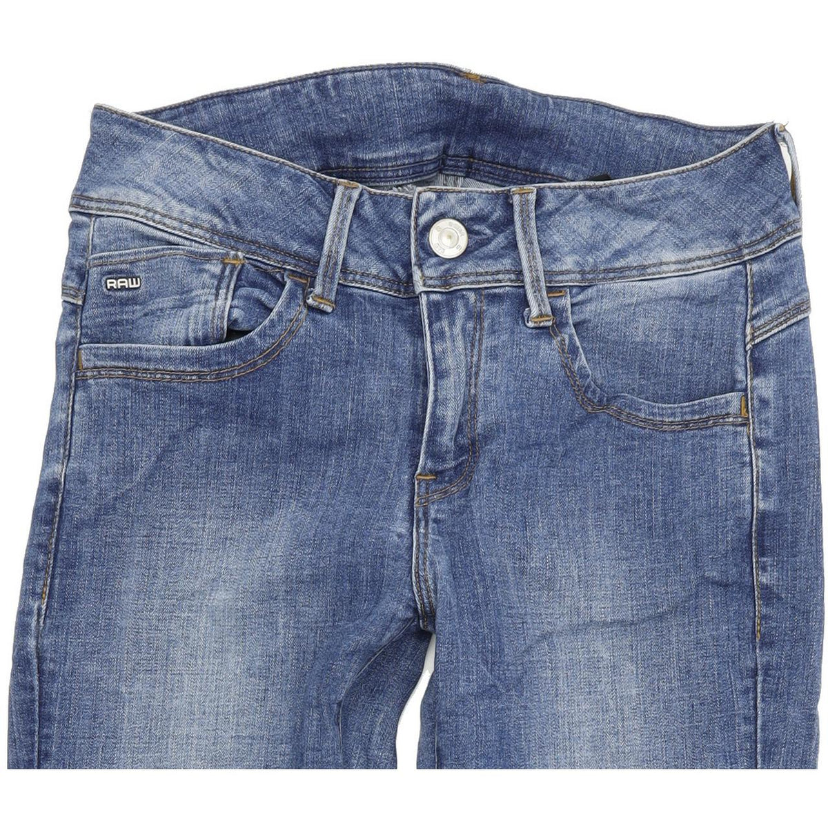 G-Star Lynnnd-Mid Women Blue Skinny Slim Stretch Jeans W28 L31