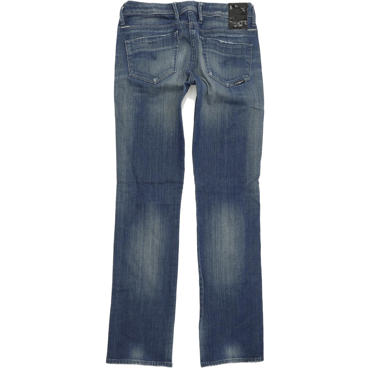 G-Star Nova Women Blue Straight Regular Stretch Jeans W26 L32