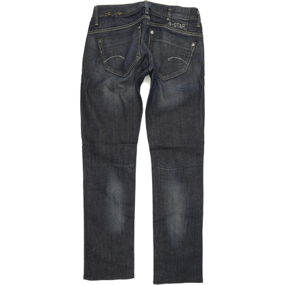 G-Star Midge Women Blue Straight Regular Stretch Jeans W29 L31