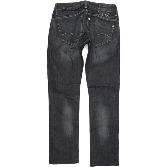 G-Star Midge Women Blue Straight Regular Stretch Jeans W29 L31