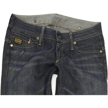 G-Star Midge Women Blue Straight Regular Stretch Jeans W29 L31