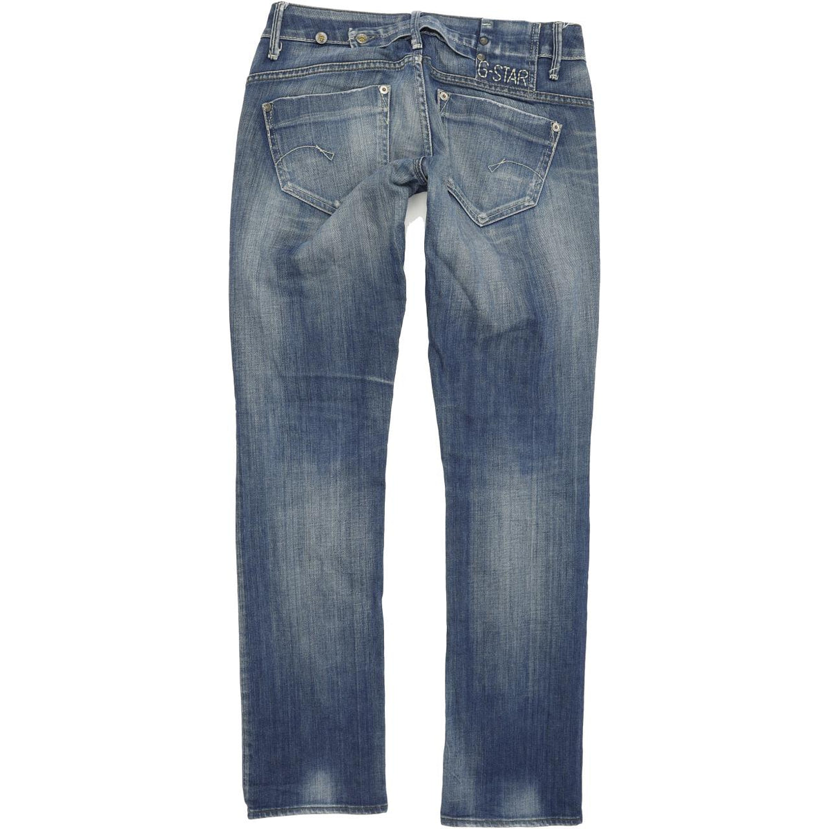 G-Star Midge Women Blue Straight Regular Stretch Jeans W27 L32