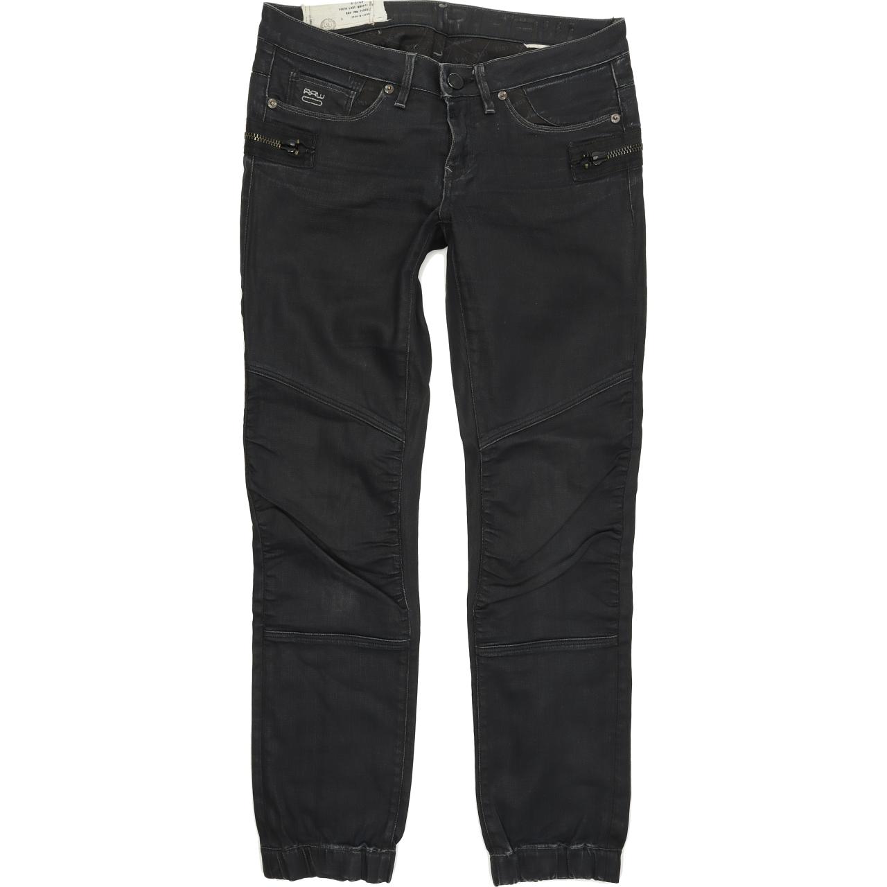 G-Star Women Blue Straight Regular Stretch Jeans W30 L31