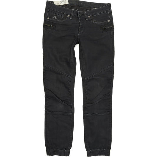 G-Star Women Blue Straight Regular Stretch Jeans W30 L31