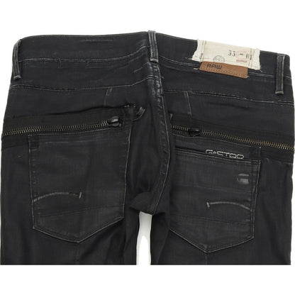 G-Star Women Blue Straight Regular Stretch Jeans W30 L31