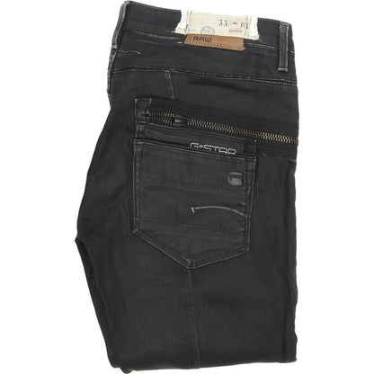 G-Star Women Blue Straight Regular Stretch Jeans W30 L31