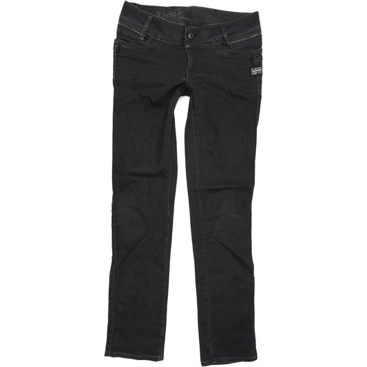 G-Star Berlin Women Blue Straight Regular Stretch Jeans W27 L34