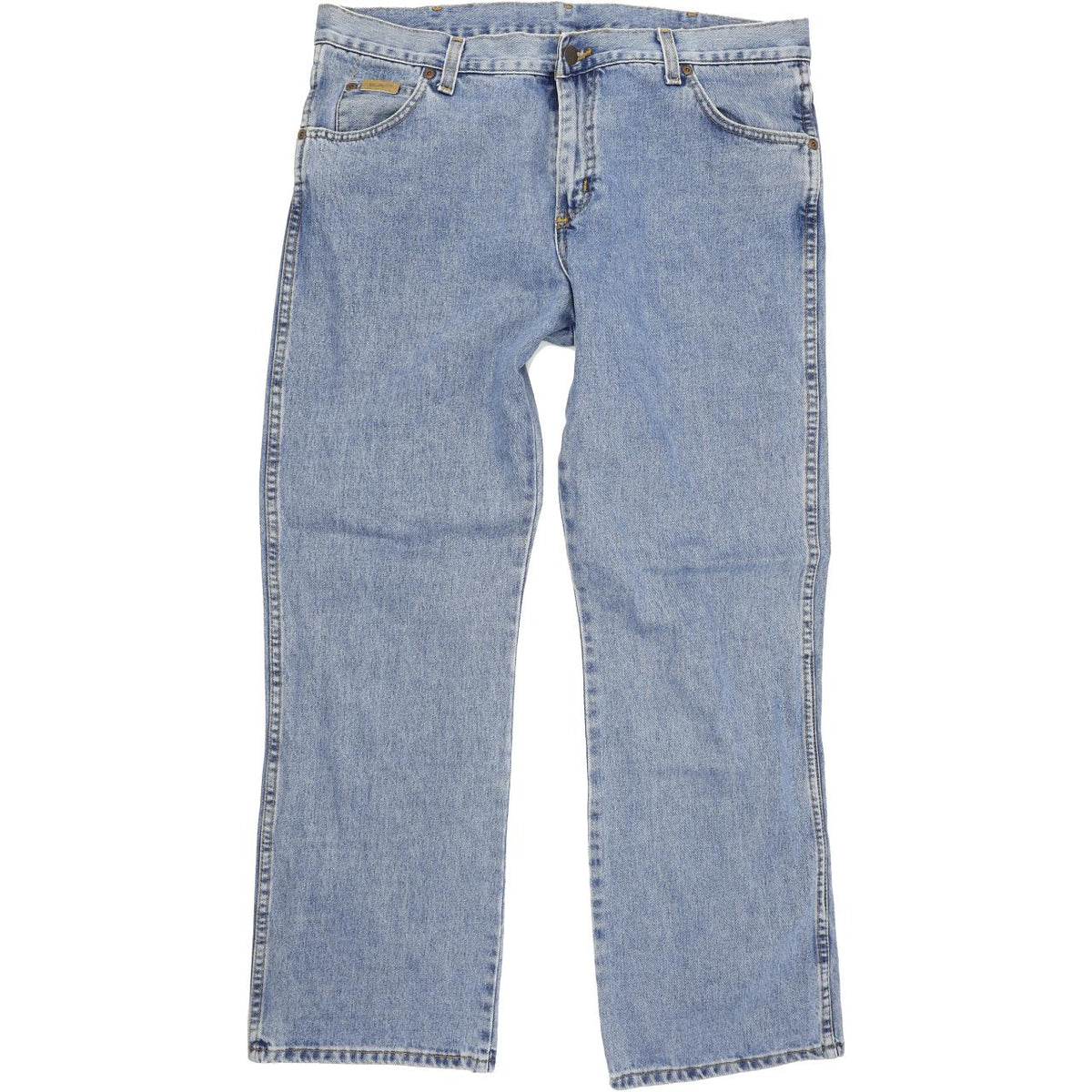 Wrangler Men Blue Straight Regular Jeans W36 L32