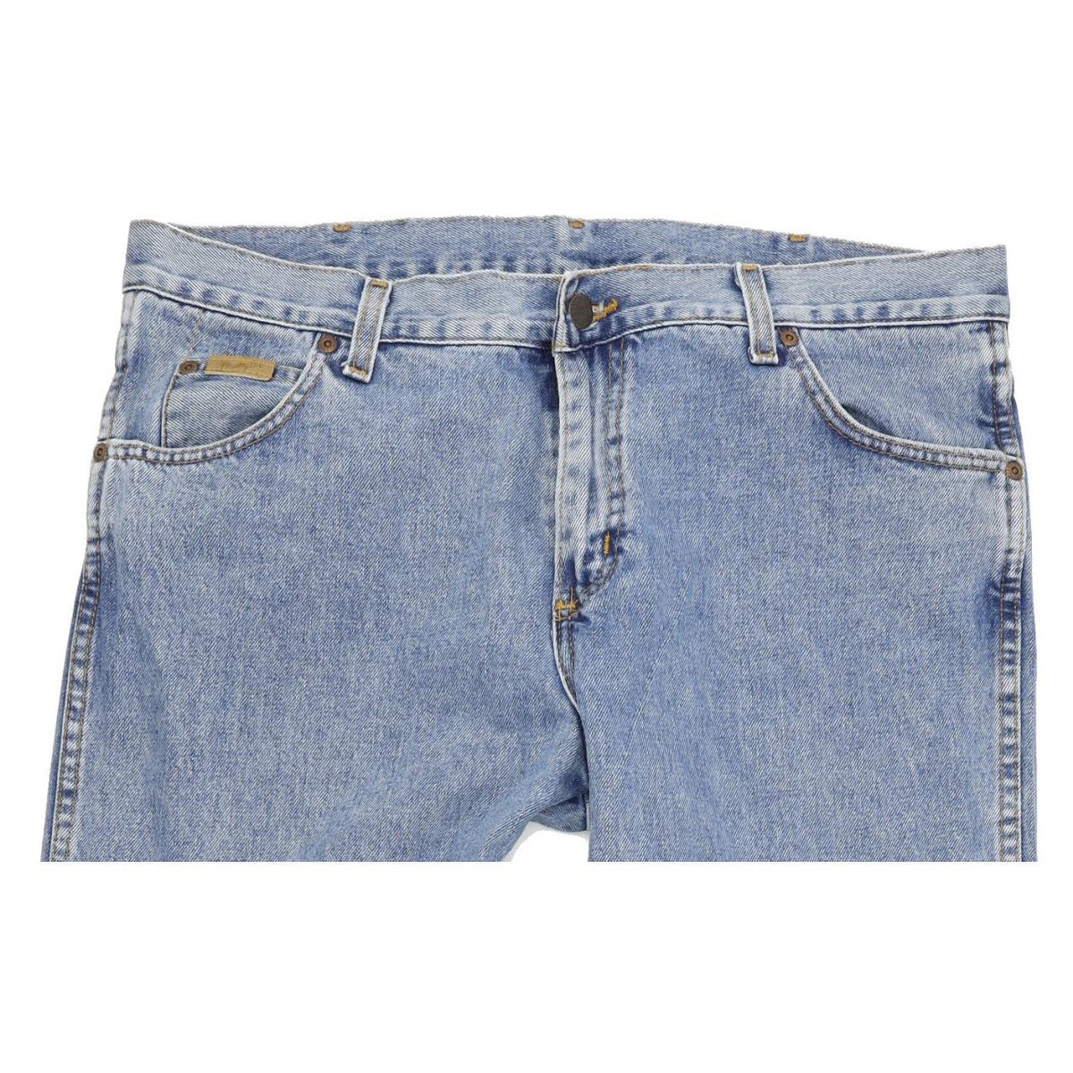 Wrangler Men Blue Straight Regular Jeans W36 L32