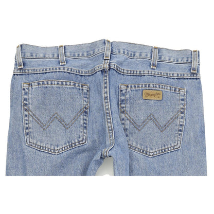 Wrangler Men Blue Straight Regular Jeans W36 L32