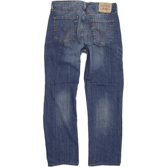 Levi's 751 Men Blue Straight Regular Stretch Jeans W32 L30