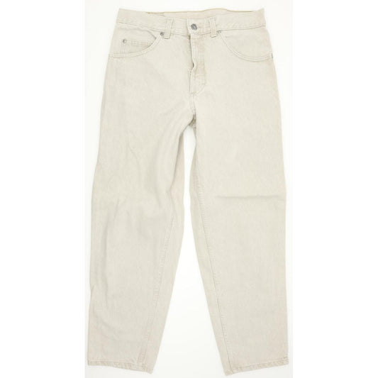 Mustang Men Beige Straight Relaxed Jeans W33 L30