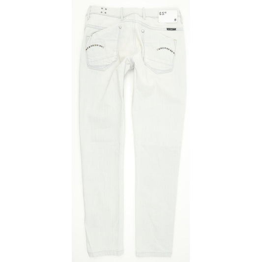 G-Star Aston Women Blue Skinny Slim Stretch Jeans W27 L32