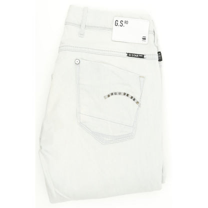 G-Star Aston Women Blue Skinny Slim Stretch Jeans W27 L32