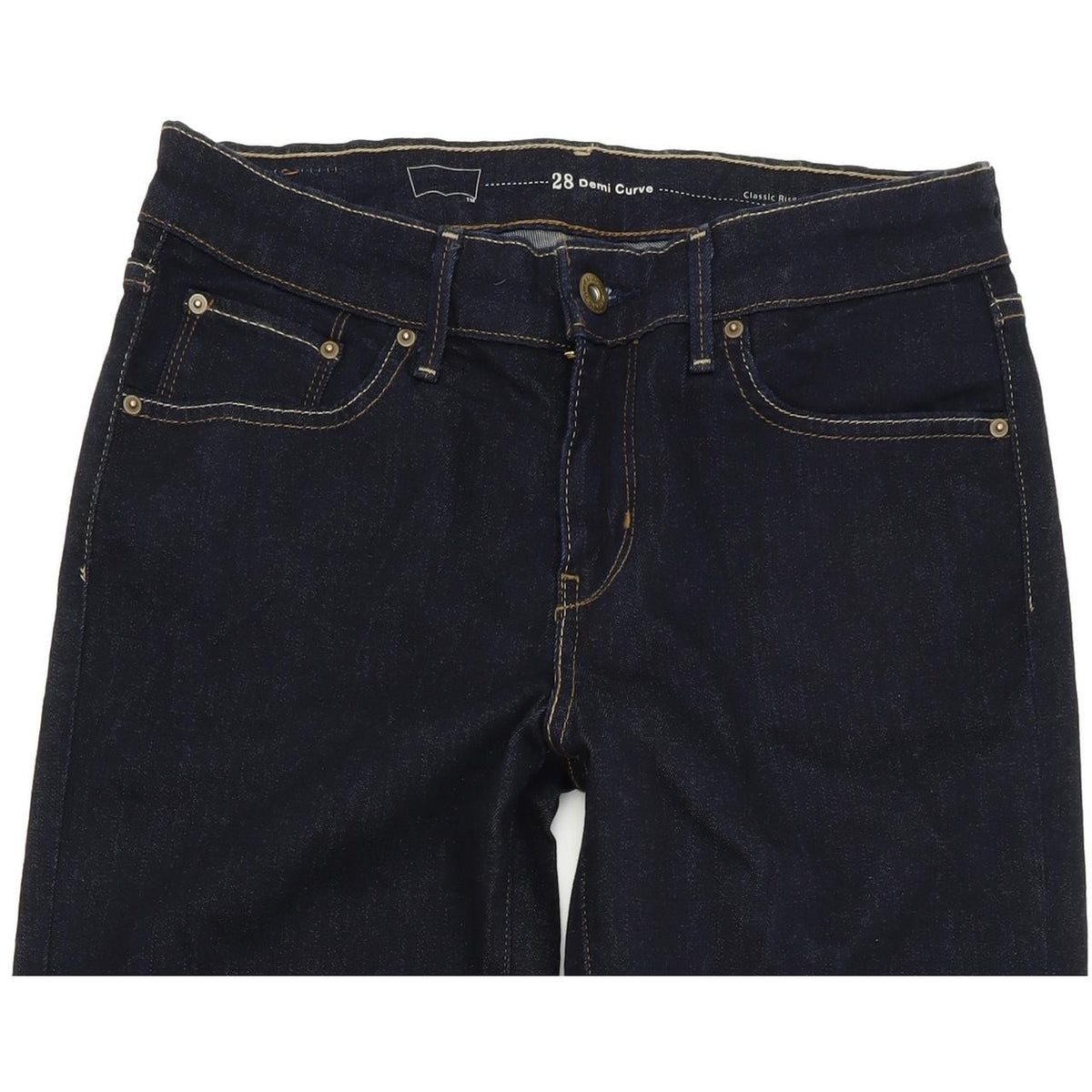 Levi's Demi Curve Women Blue Skinny Slim Stretch Jeans W28 L34