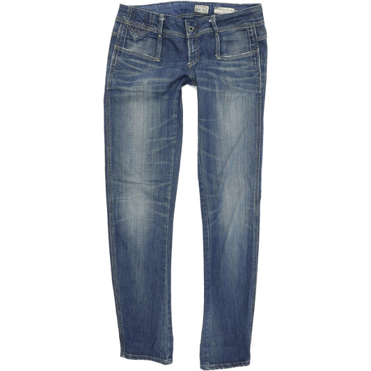 G-Star Cube Women Blue Skinny Slim Stretch Jeans W29 L32
