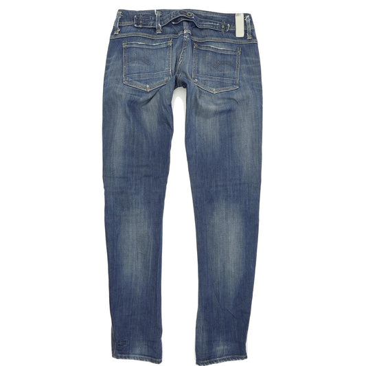 G-Star Cube Women Blue Skinny Slim Stretch Jeans W29 L32