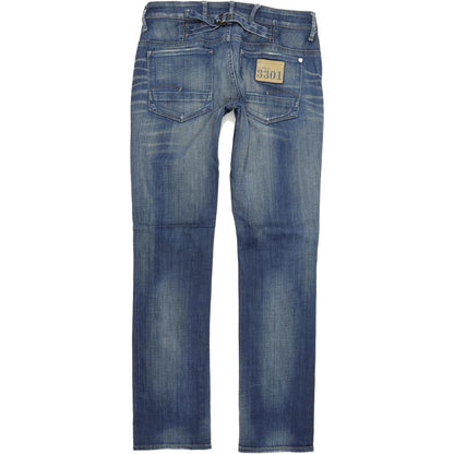 G-Star Women Blue Straight Regular Stretch Jeans W30 L32