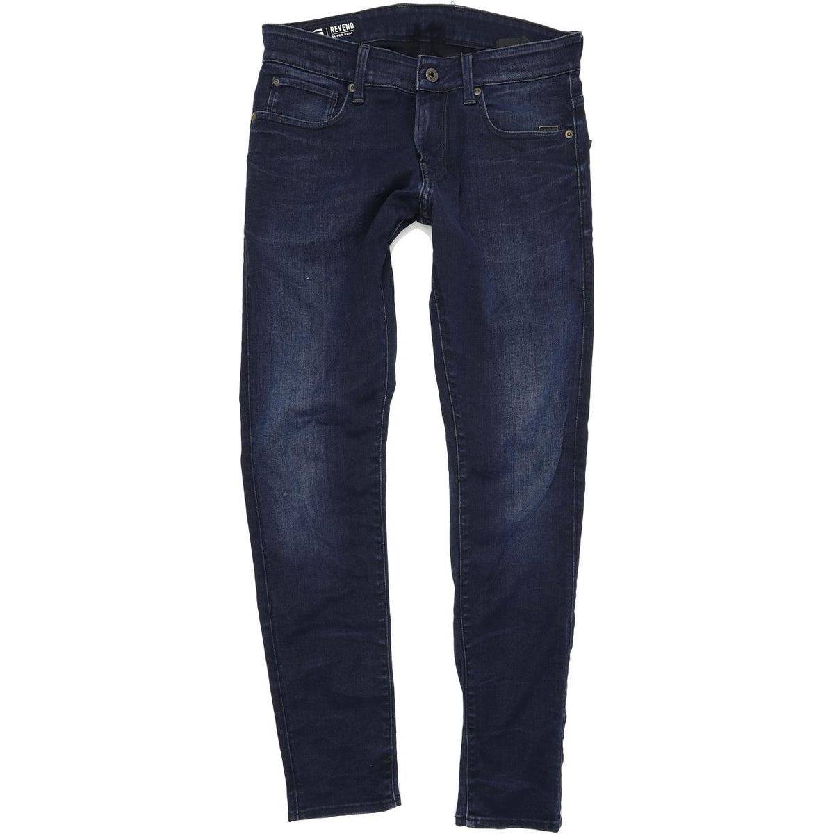 G-Star Revend Women Blue Skinny Slim Stretch Jeans W31 L32