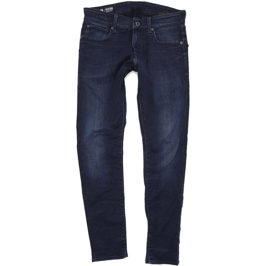 G-Star Revend Women Blue Skinny Slim Stretch Jeans W31 L32