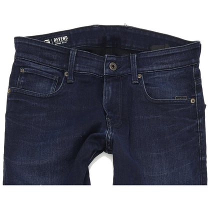 G-Star Revend Women Blue Skinny Slim Stretch Jeans W31 L32