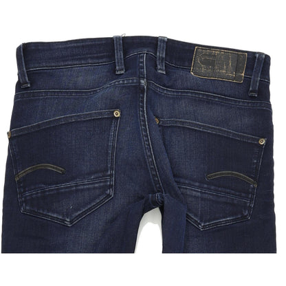 G-Star Revend Women Blue Skinny Slim Stretch Jeans W31 L32
