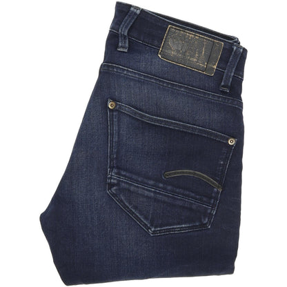 G-Star Revend Women Blue Skinny Slim Stretch Jeans W31 L32